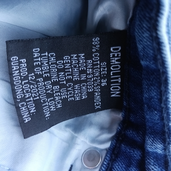 Demolition Denim Collection Denim Shorts - Picture 5 of 5